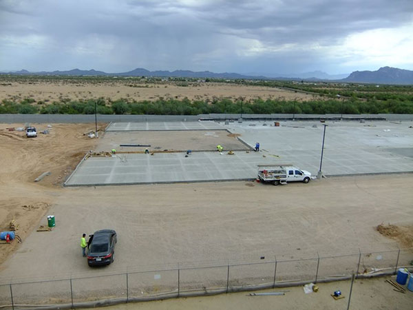 Valwest Construction: Fujifilm – Isotainer Parking